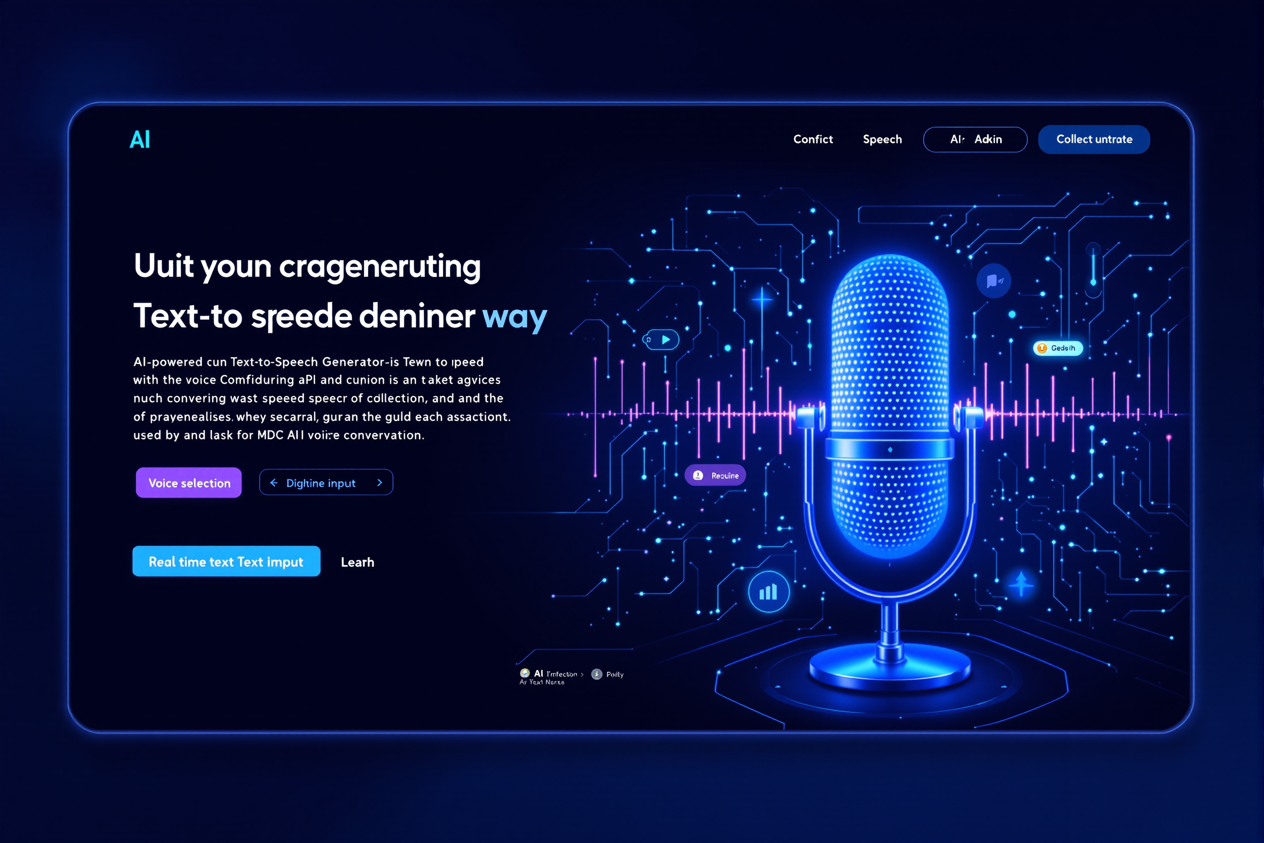 Professional AI Audio Generator Results