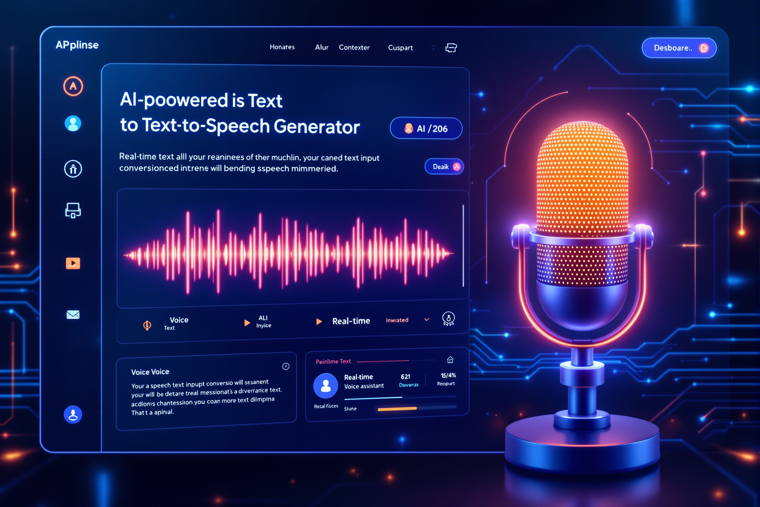 Easy-to-Use AI Audio Generator